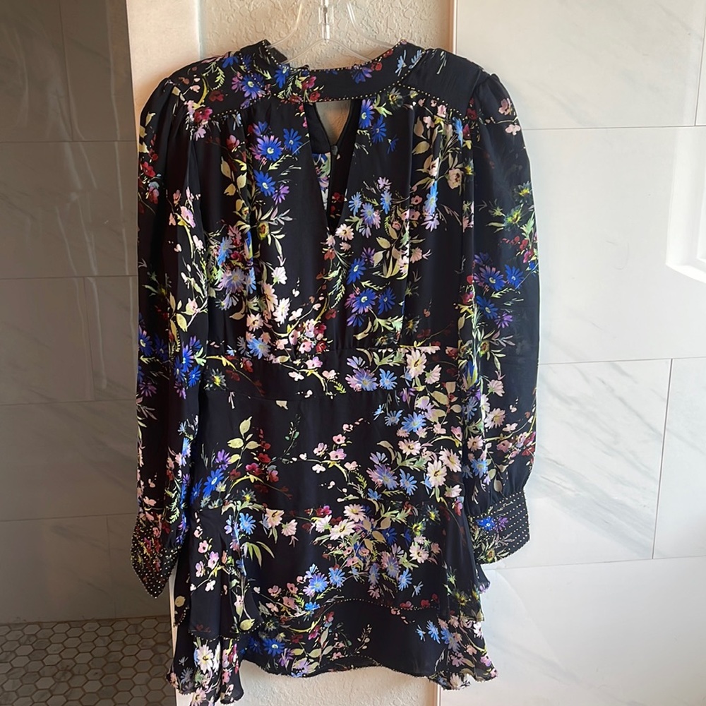 Floral & Black Parker Dress
